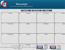 Tablet Screenshot of marcosqui.com.br